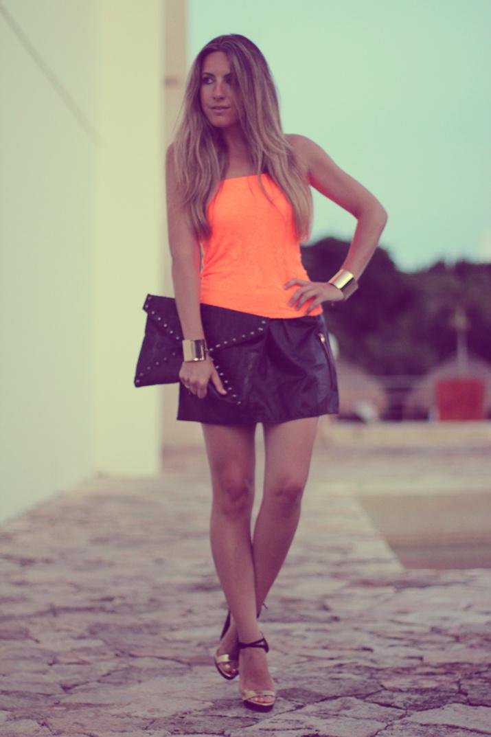 Metallic details + Tangerine Metallic details + Tangerine