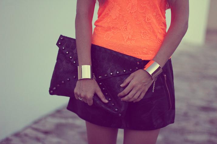 Metallic details + Tangerine Metallic details + Tangerine