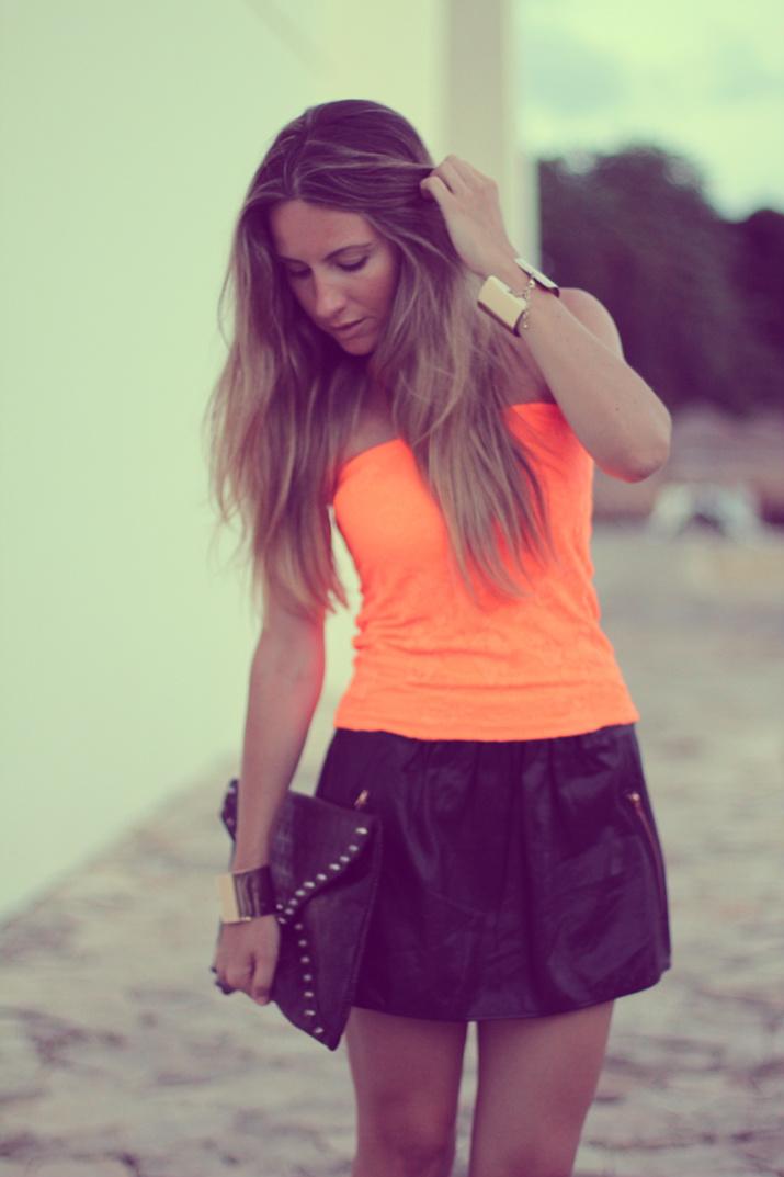 Metallic details + Tangerine Metallic details + Tangerine