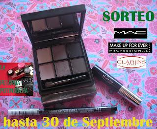 Sorteo 1000 seguidores: MAC, MAKE UP FOREVER Y CLARINS