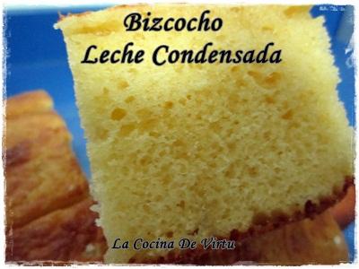 Bizcocho leche condensda Receta thermomix Bizcocho Leche condensada.