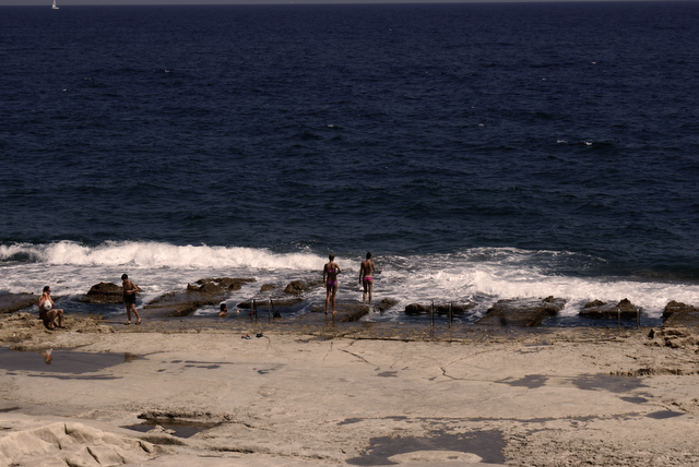 Playa excavada de Sliema