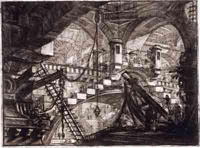 'Carcere' Carceri d´Invenzione 1761. Firmin Didot 360, calcografía. 'Carcere' Carceri d´Invenzione 1761. Firmin Didot 360, calcografía.