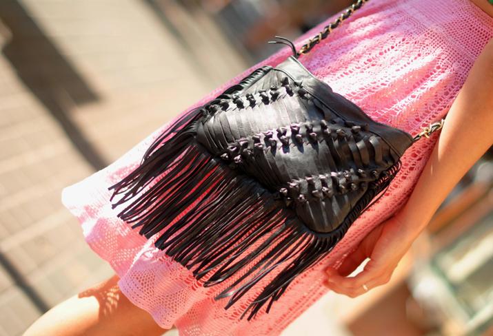 Fringe bag by fashion blogger Mónica Sors