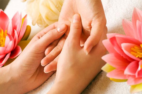  masaje en las manos