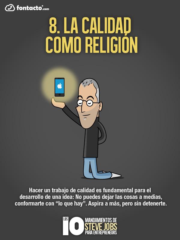 8 Los 10 mandamientos de Steve Jobs para emprendedores