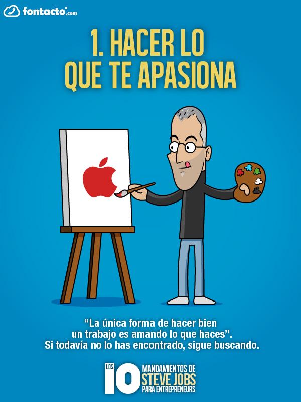 1 Los 10 mandamientos de Steve Jobs para emprendedores