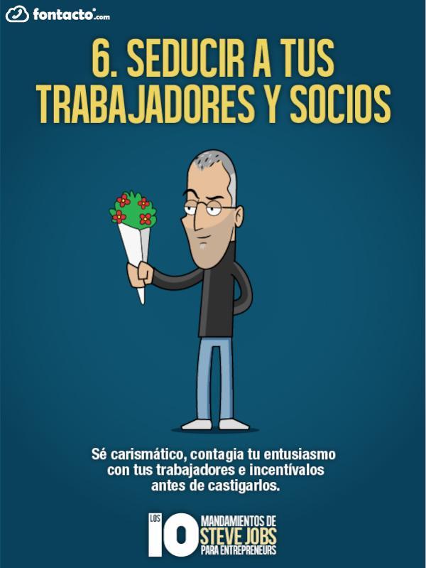 6 Los 10 mandamientos de Steve Jobs para emprendedores