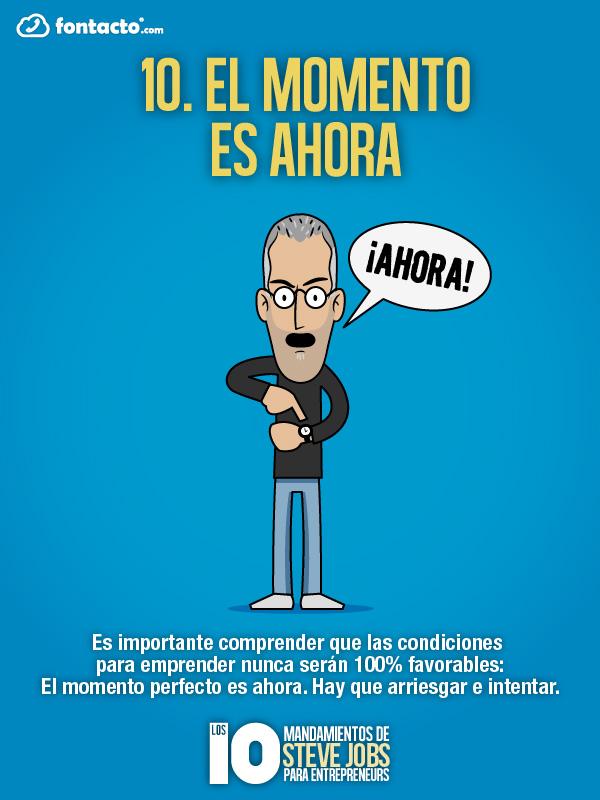 10 Los 10 mandamientos de Steve Jobs para emprendedores