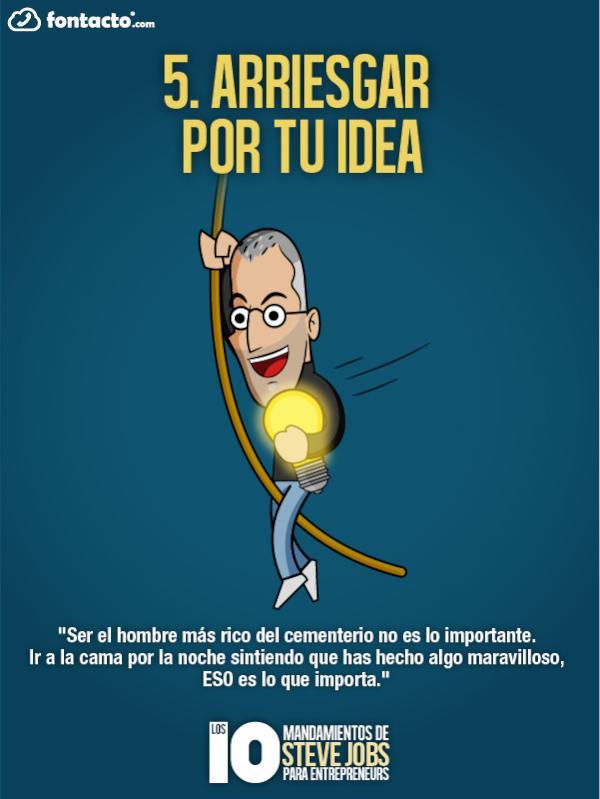 5 Los 10 mandamientos de Steve Jobs para emprendedores
