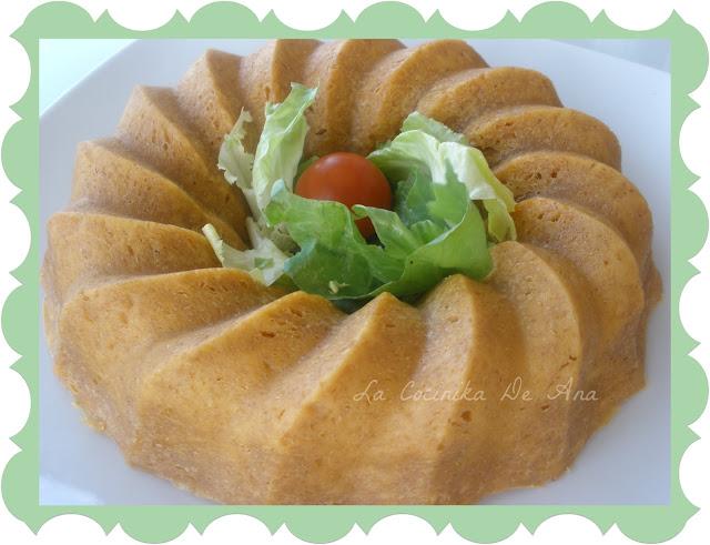 Pastel de atún y queso curado Pastel de atún y queso curado