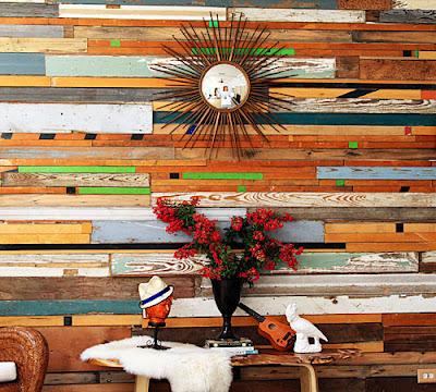 madera, diseno, decoracion, revestida, reciclaje, multicolor