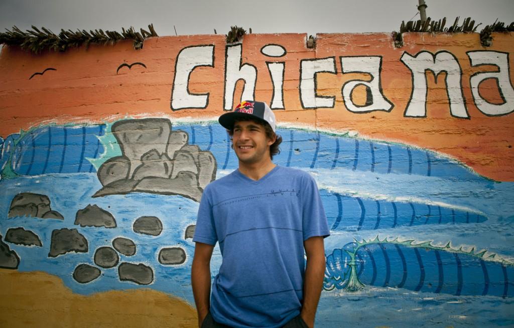 Cristobal de Col - Portrait Cristóbal De Col estableció un récord Guinness en Chicama: Mayor cantidad de maniobras en una ola