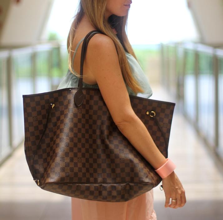 Louis Vuitton Neverfull GM blog Mónica Sors Louis Vuitton Neverfull GM by fashion blogger Mónica Sors