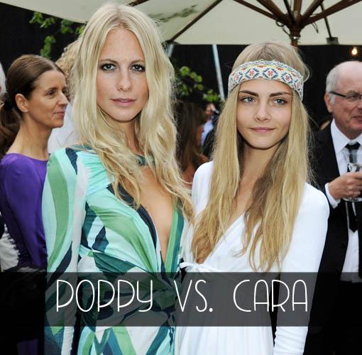 Poppy vs. Cara Delavigne
