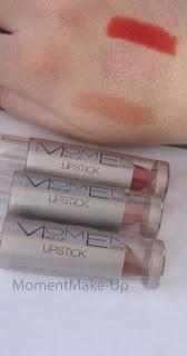 Labios: barras y brillos de Moment Make Up Labios: barras y brillos de Moment Make Up