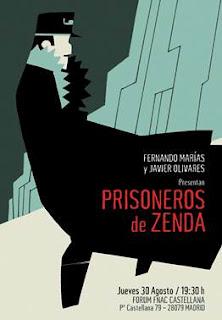 Presentación de 'Prisioneros de Zenda' en Fnac Castellana