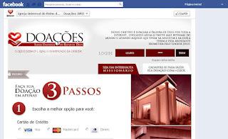 Brasil: Acepta Iglesia Universal donaciones desde Facebook