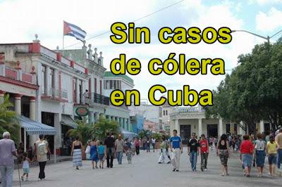 Sin casos de cólera en Cuba, informó Ministerio de Salud Pública Sin casos de cólera en Cuba, informó Ministerio de Salud Pública