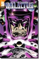 «Galactus», ser que habita en el cosmos desde antes de su creación en el «Big Bang», equivalente a lo que desde un punto de vista místico se le llamaría Dios y habitual en los cómics de supeheroes