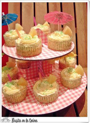 Cupcakes Piña Colada 2.0 Cupcakes Piña Colada 2.0