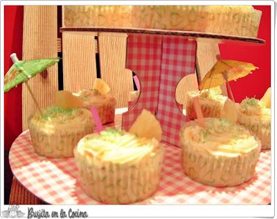 Cupcakes Piña Colada 2.0 Cupcakes Piña Colada 2.0