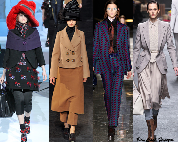 Marc Jacobs - Louis Vuitton - MiuMiu - Trussardi f/w 2012-13