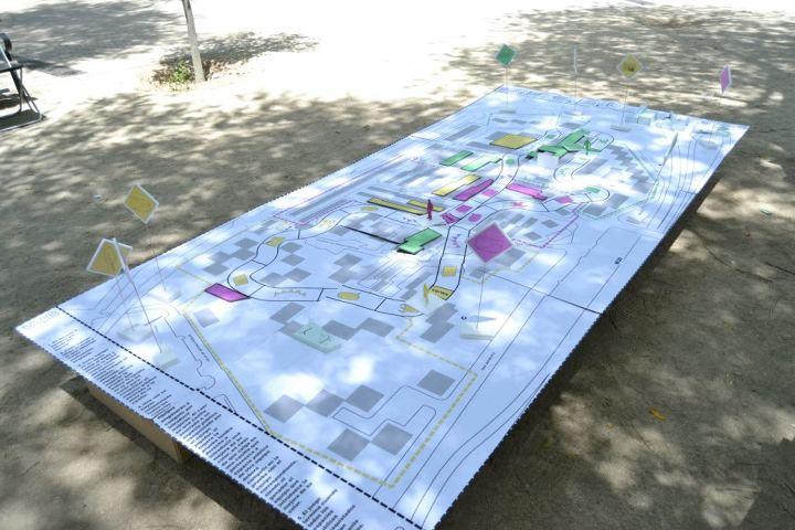 ¡Conquista el espacio público!: un juego de mesa gigante sobre regeneración urbana