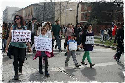 Una imagen dice más que palabras: Marcha por la Educación, Chile Una imagen dice más que palabras: Marcha por la Educación, Chile