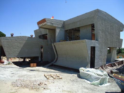 A-cero Projects Proceso constructivo de una vivienda unifamiliar situada al noroeste de Madrid