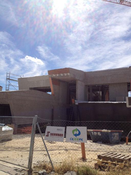 A-cero Projects Proceso constructivo de una vivienda unifamiliar situada al noroeste de Madrid