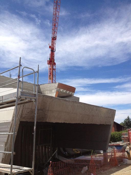 A-cero Projects Proceso constructivo de una vivienda unifamiliar situada al noroeste de Madrid