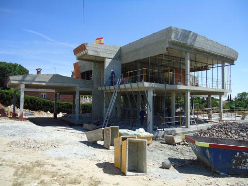 A-cero Projects Proceso constructivo de una vivienda unifamiliar situada al noroeste de Madrid