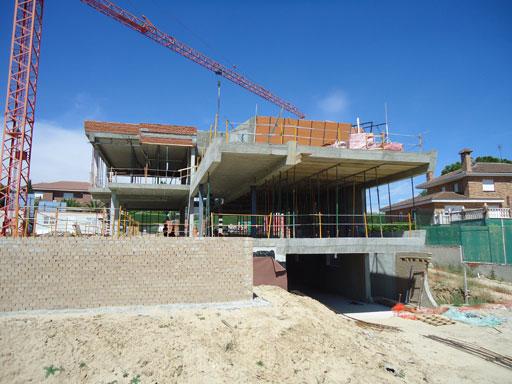 A-cero Projects Proceso constructivo de una vivienda unifamiliar situada al noroeste de Madrid