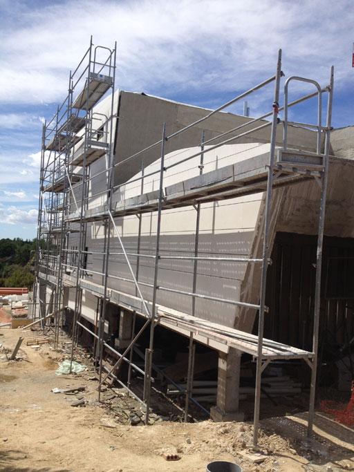 A-cero Projects Proceso constructivo de una vivienda unifamiliar situada al noroeste de Madrid