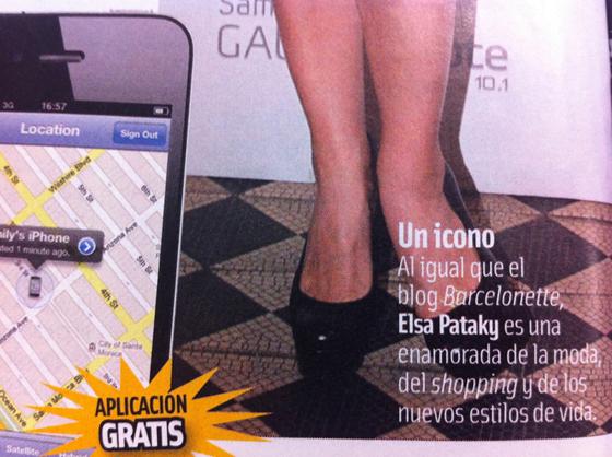 Barcelonette en la Revista Cuore de esta semana Barcelonette en la Revista Cuore de esta semana