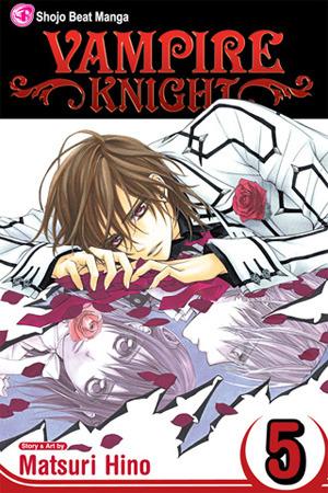 El Caballero Vampiro: La novela, por Tsuri Hino y Ayuna Fujisaki Vampire Knight, Volume 5