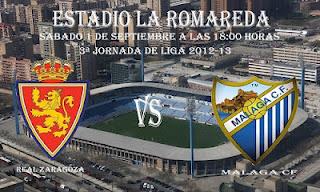 R. ZARAGOZA vs MALAGA CF R. ZARAGOZA vs MALAGA CF
