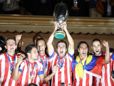Atlético Madrid, campeón de la Supercopa 2012 de Europa Imagen de Atlético Madrid, campeón de la Supercopa 2012 de Europa