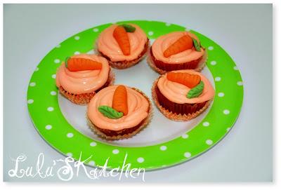 Bizcochos y cupcakes, Carrot Cake y Orejitas a Cuadros Bizcochos y cupcakes, Carrot Cake y Orejitas a Cuadros