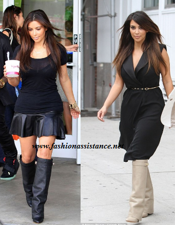 Consigue las fabulosas botas de Givenchy de Kim Kardashian Consigue las fabulosas botas de Givenchy de Kim Kardashian