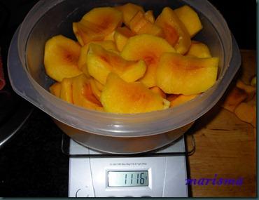 Mermelada de melocotón Mermelada de melocotón