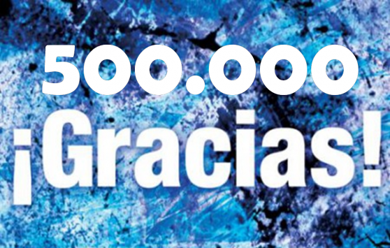 500.000 visitas