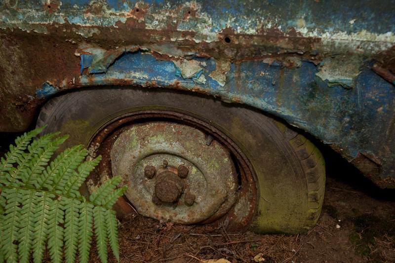 Cementerio de coches abandonados de Chatillon