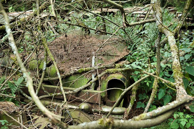 Cementerio de coches abandonados de Chatillon