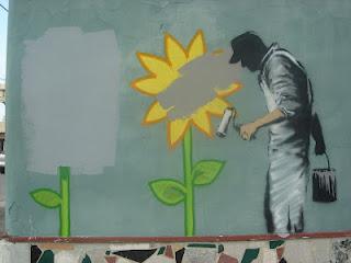 Flores y Plantas con Banksy