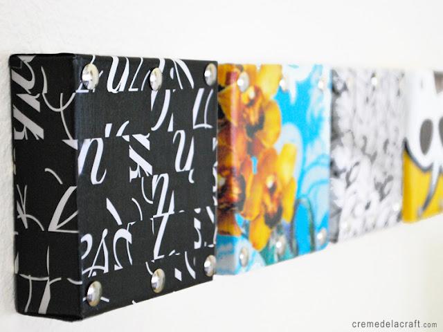 Diy: De cajas de Zapatos a mini cuadros Diy: De cajas de Zapatos a mini cuadros