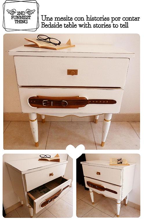 Mesita reciclada / Recycled bedside table Mesita reciclada / Recycled bedside table