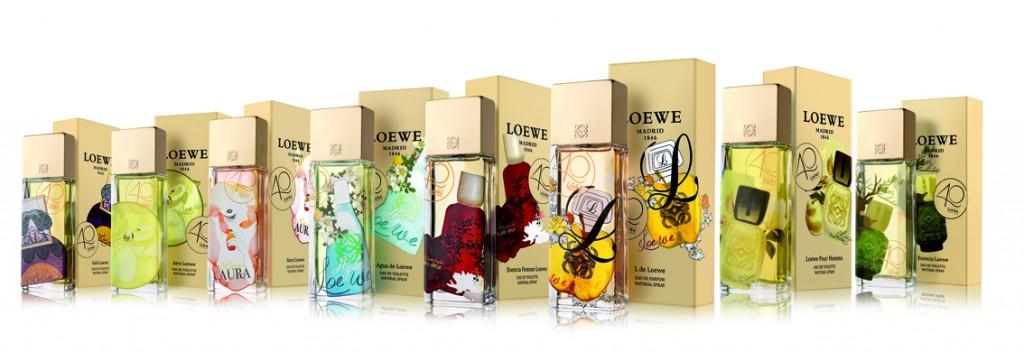 todos 40 años perfumándonos con Loewe