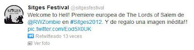 THE LORDS OF SALEM EN SITGES 2012!!! THE LORDS OF SALEM EN SITGES 2012!!!